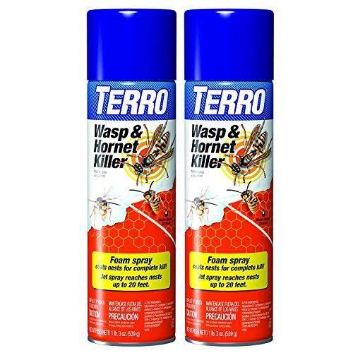 TERRRO Wasp & Hornet Killer Foam Spray 1lb. 3oz. (2 Pieces)