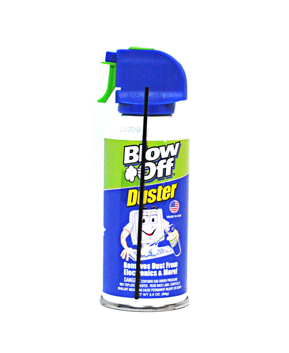 Blow Off Canned Compressed Air Duster - 3.5oz