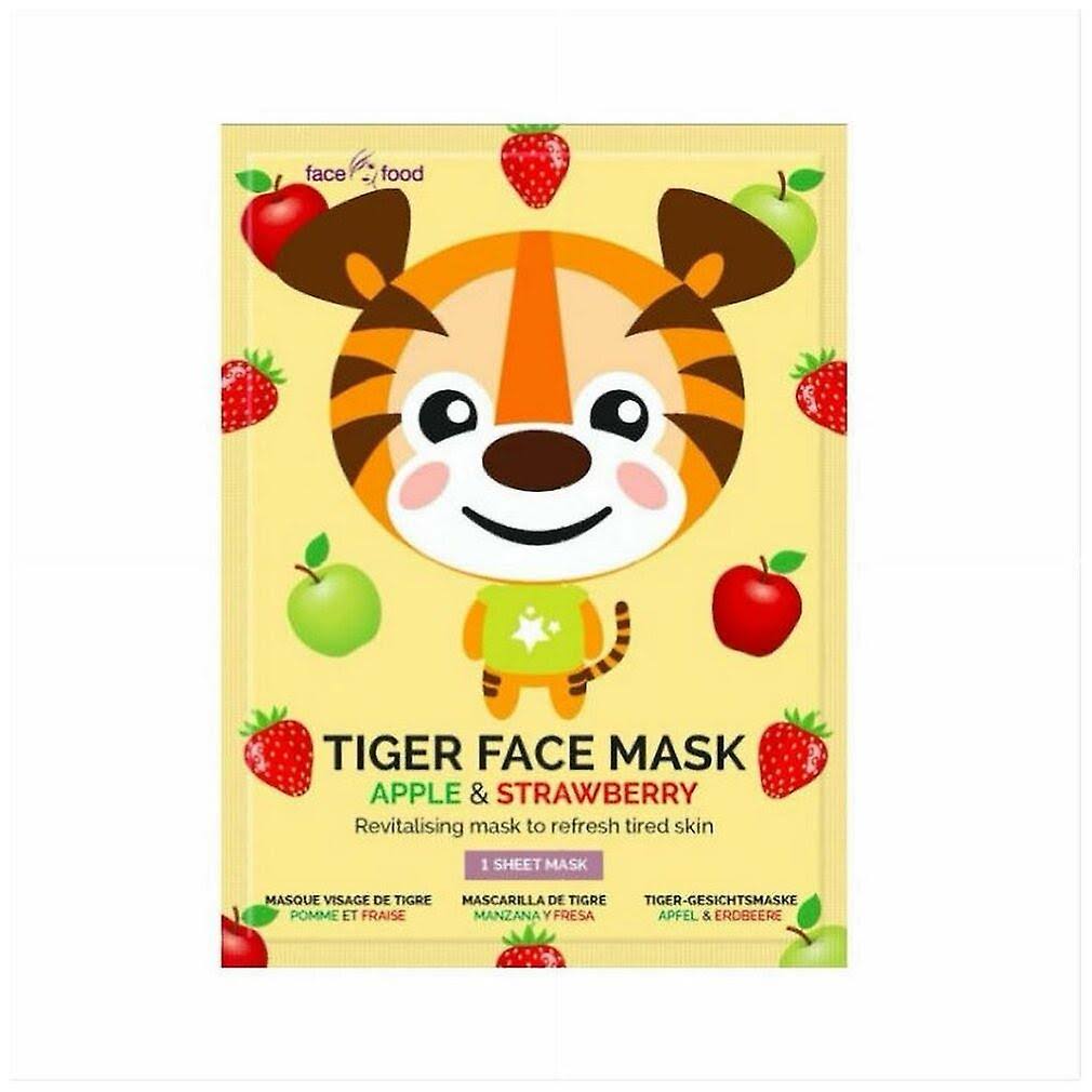 Montagne Jeunesse Kids Tiger Face Mask - Apple and Strawberry, 1pc