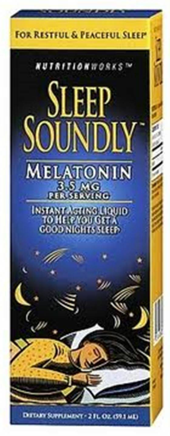 Sleep Soundly Melatonin - 2oz