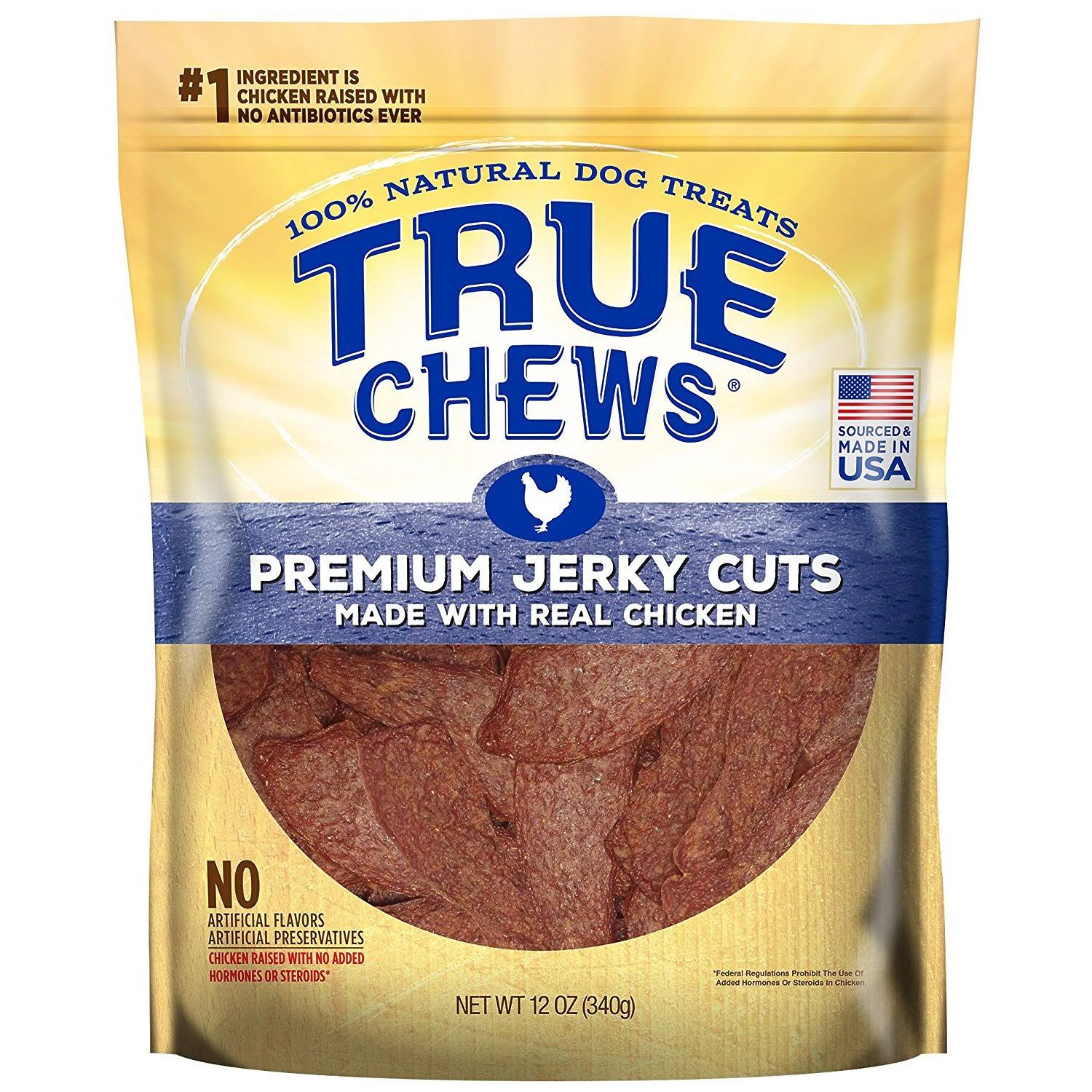 True Chews Premium Jerky Cuts Dog Treats - Chicken, 12oz