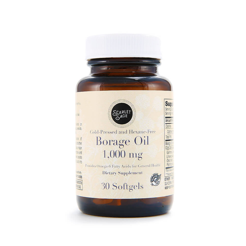 Lindberg A To Z Naturals Borage Oil - 1000mg, 90ct