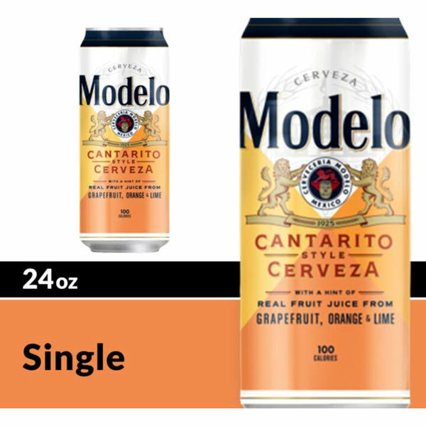 Modelo Cantarito Cantarito Style Cerveza Lager Mexican Beer Can - 24 fl oz