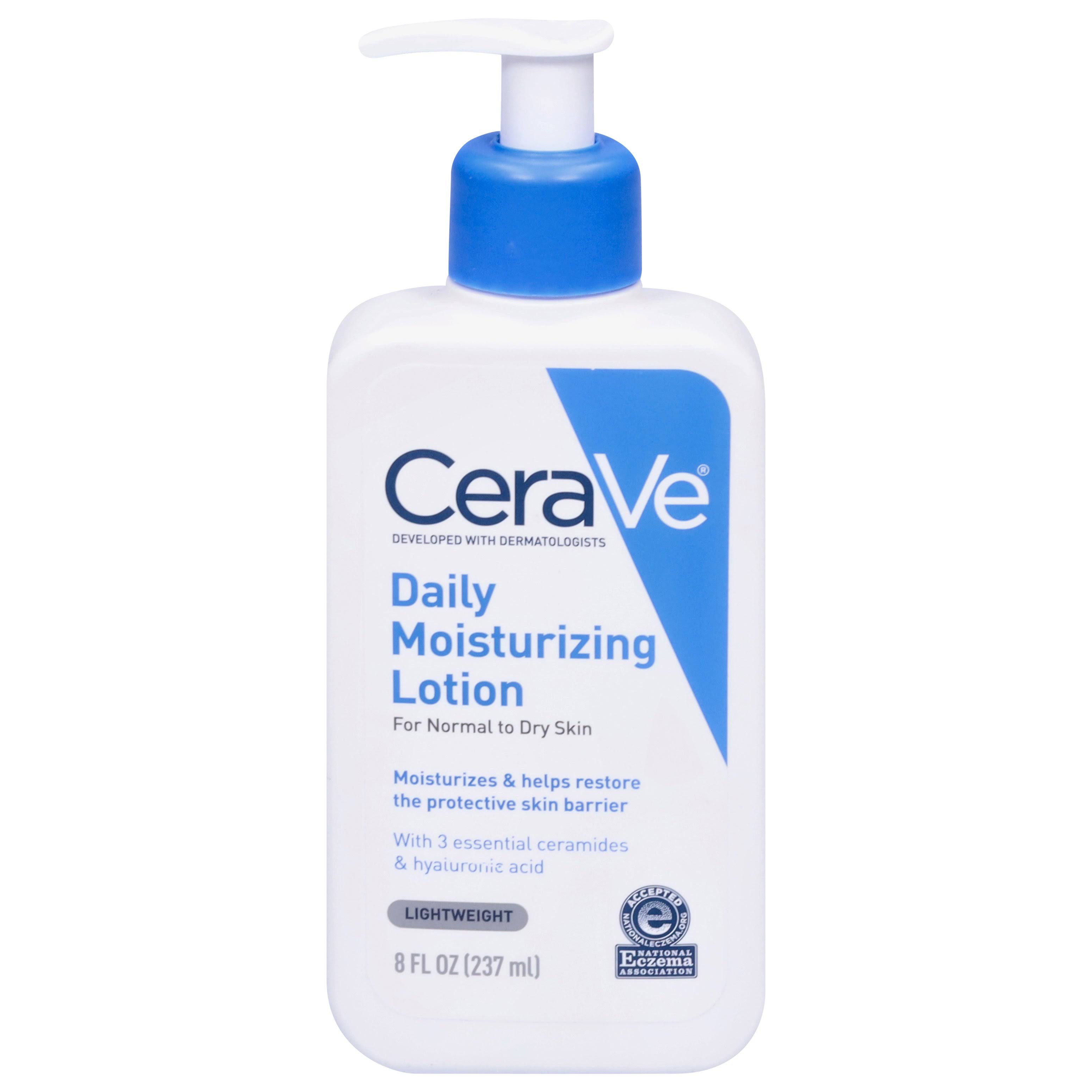 CeraVe Daily Moisturizing Lotion - for Normal to Dry Skin, 8oz