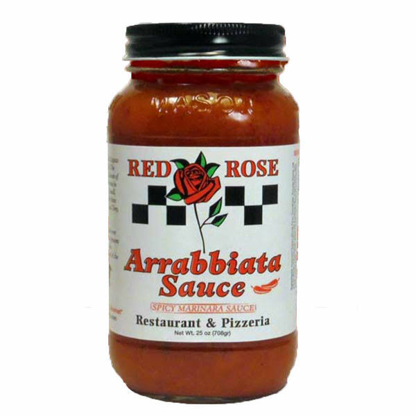 Red Rose Spicy Marinara Arrabbiata Sauce - 25 oz