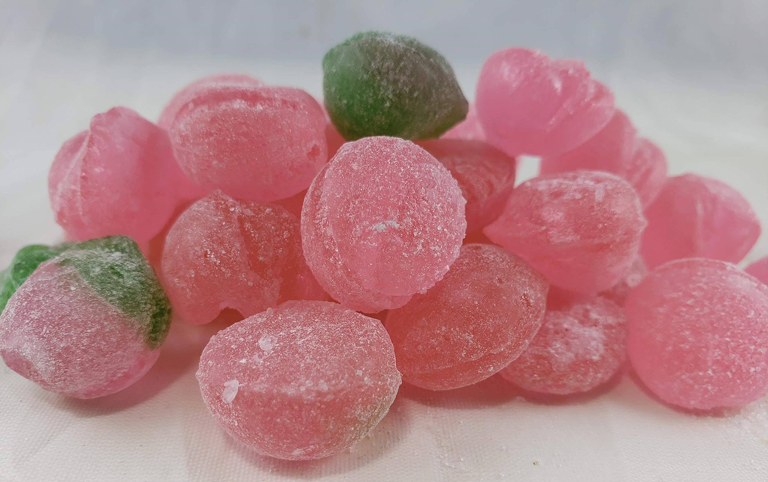 Watermelon Old-fashioned Kettle-Cooked Hard Candy Drops