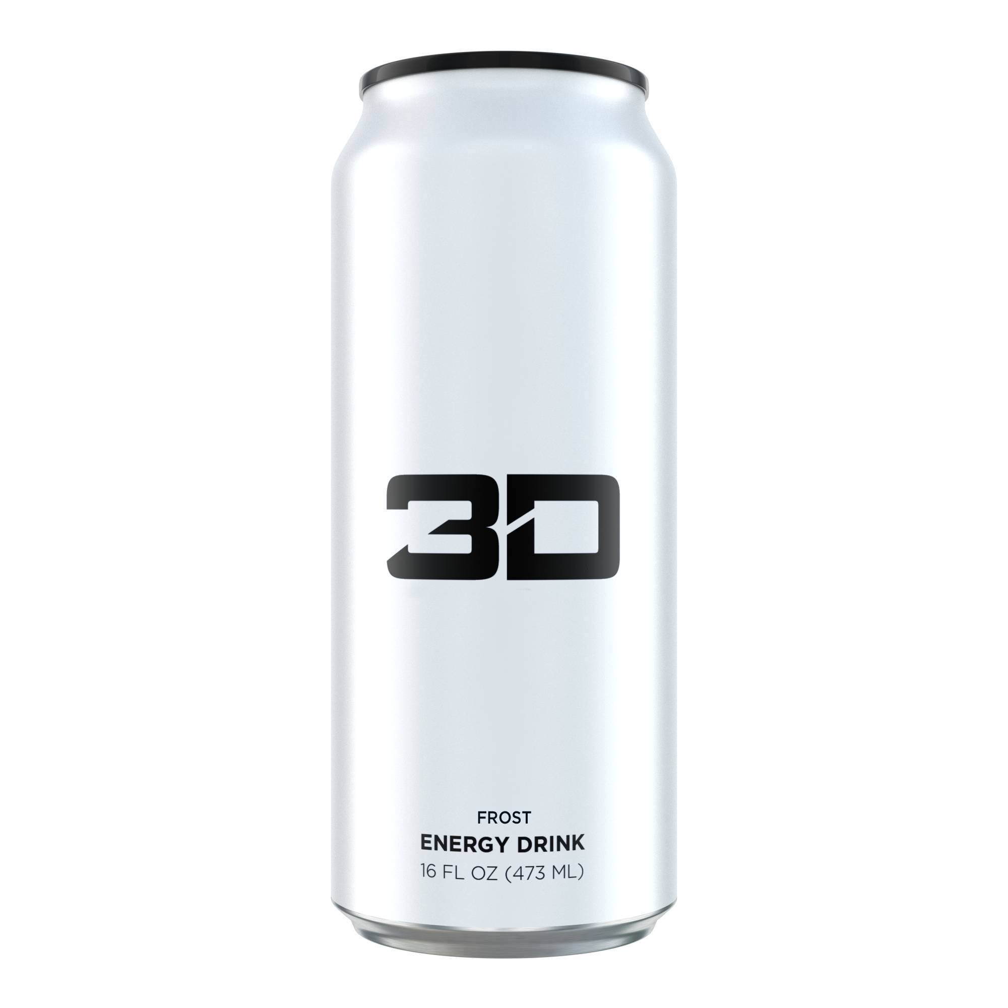 3D Energy Drink, Frost - 16 fl oz