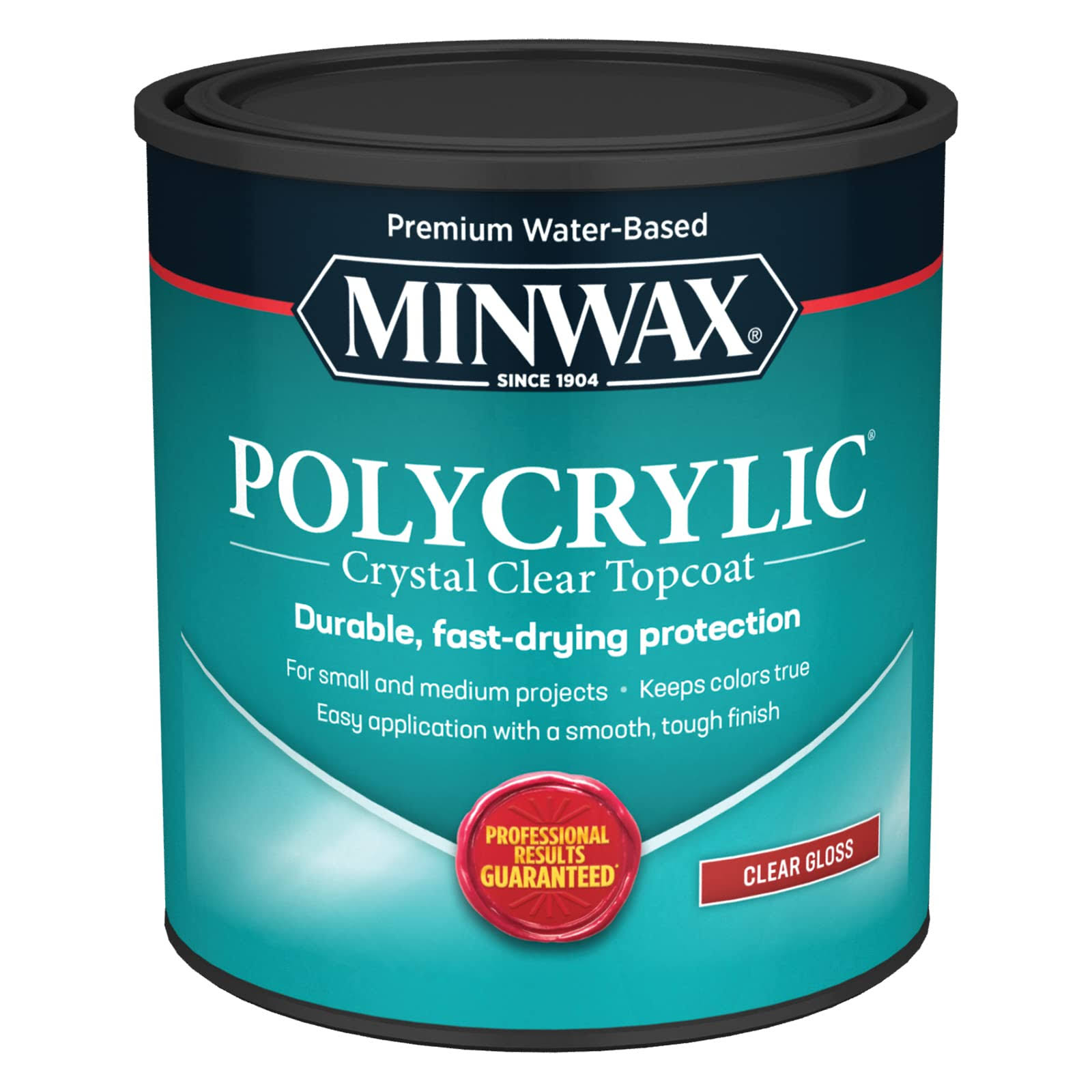 Minwax Polycrylic Protective Finish - Clear Gloss, 946ml