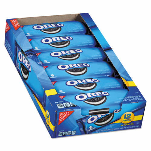 Oreo Chocolate Sandwich Cookies - Snack Pack, 2.4 Ounce