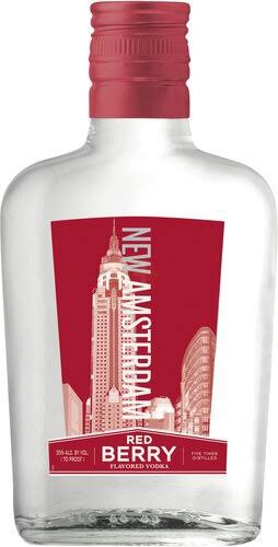 New Amsterdam Red Berry Flavored Vodka 200ml