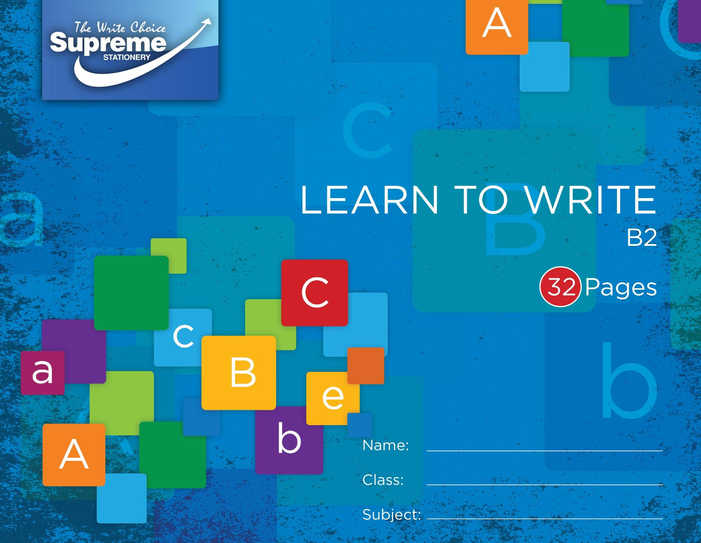 Supreme Learn to Write B2