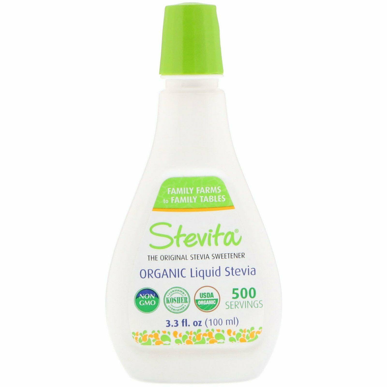 Stevita Stevia Clear Liquid Extract Dietary Supplement - 3.3oz