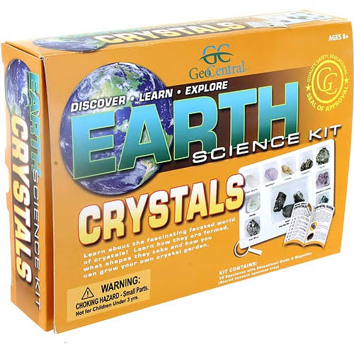 GeoCentral Crystals Earth Science Kit - 12pcs