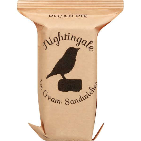 Nightingale Ice Cream Sandwiches, Pecan Pie - 5 oz