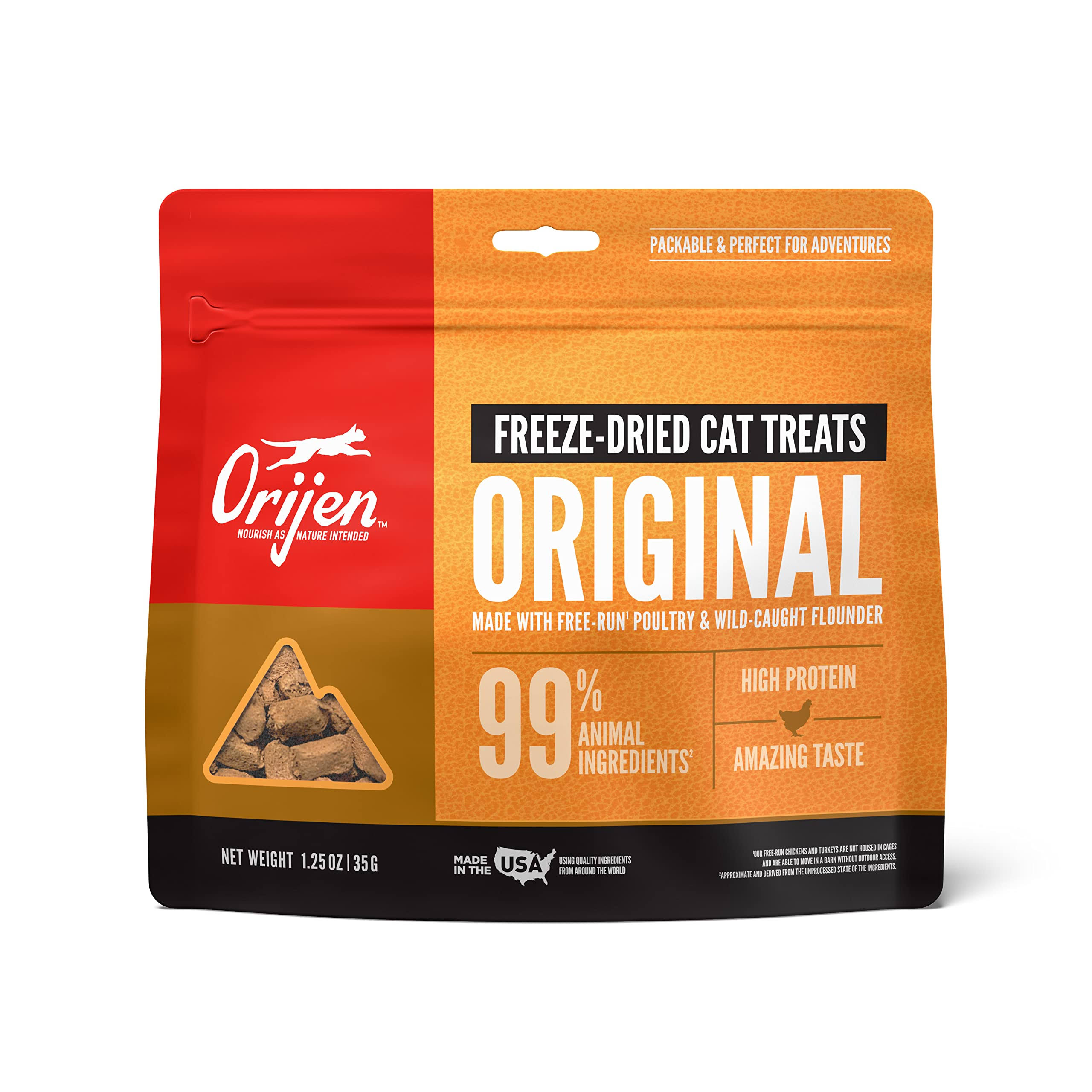 Orijen Cat Freeze Dried Original Treats 1.25 oz.