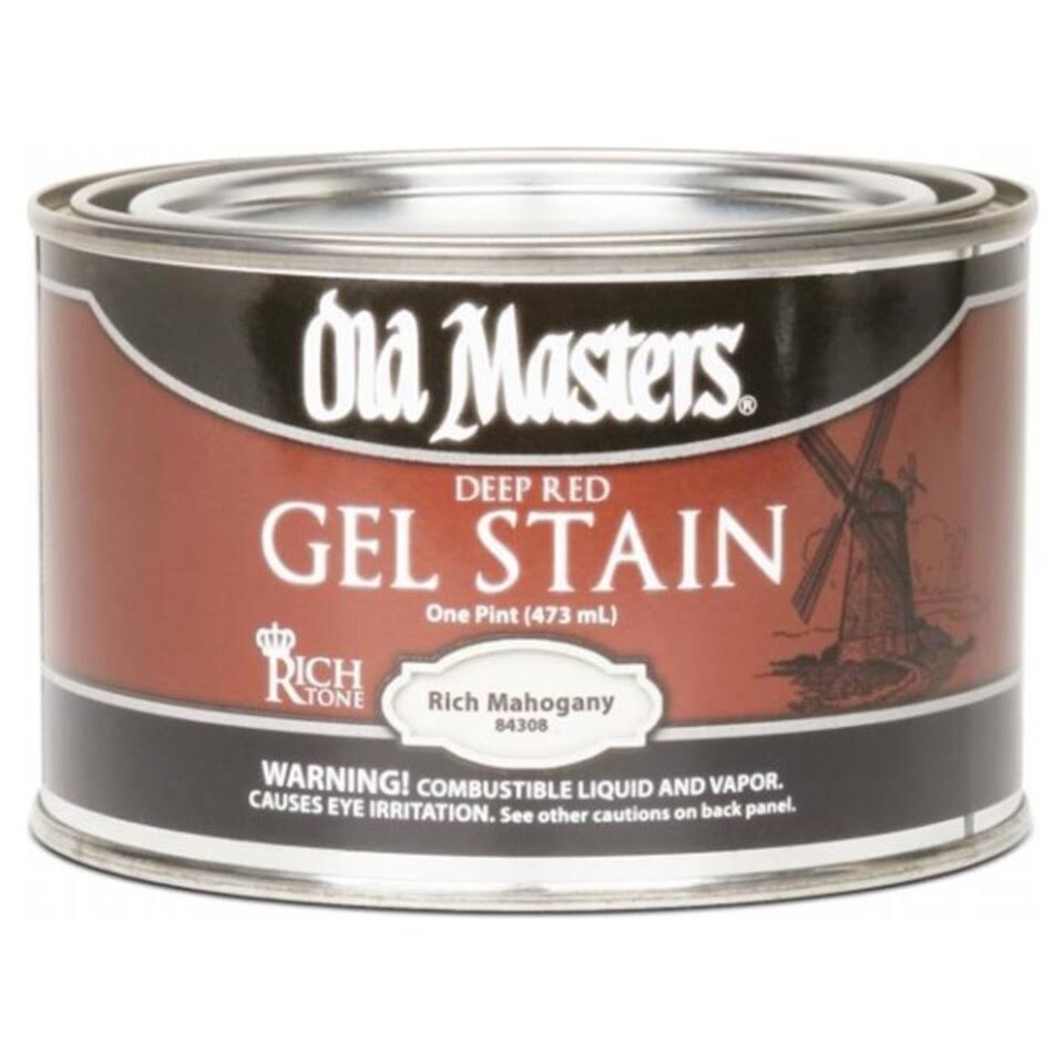 Old Masters 81408 Gel Stain - Spanish Oak, 1 Pint