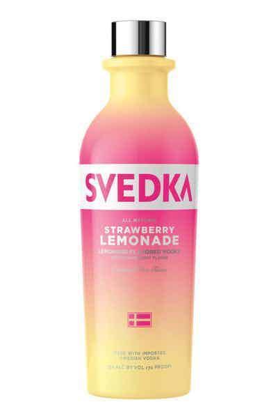 Svedka Vodka, Strawberry Lemonade Flavored - 375 ml