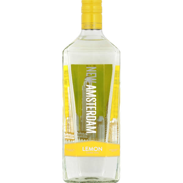 New Amsterdam Vodka, Lemon Flavored - 1.75 l