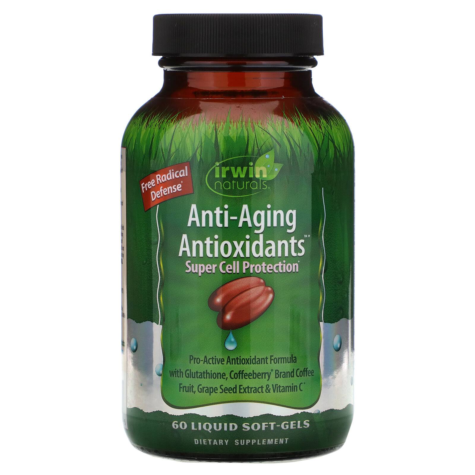 Irwin Naturals Anti-Aging Antioxidants Supplement - 60ct
