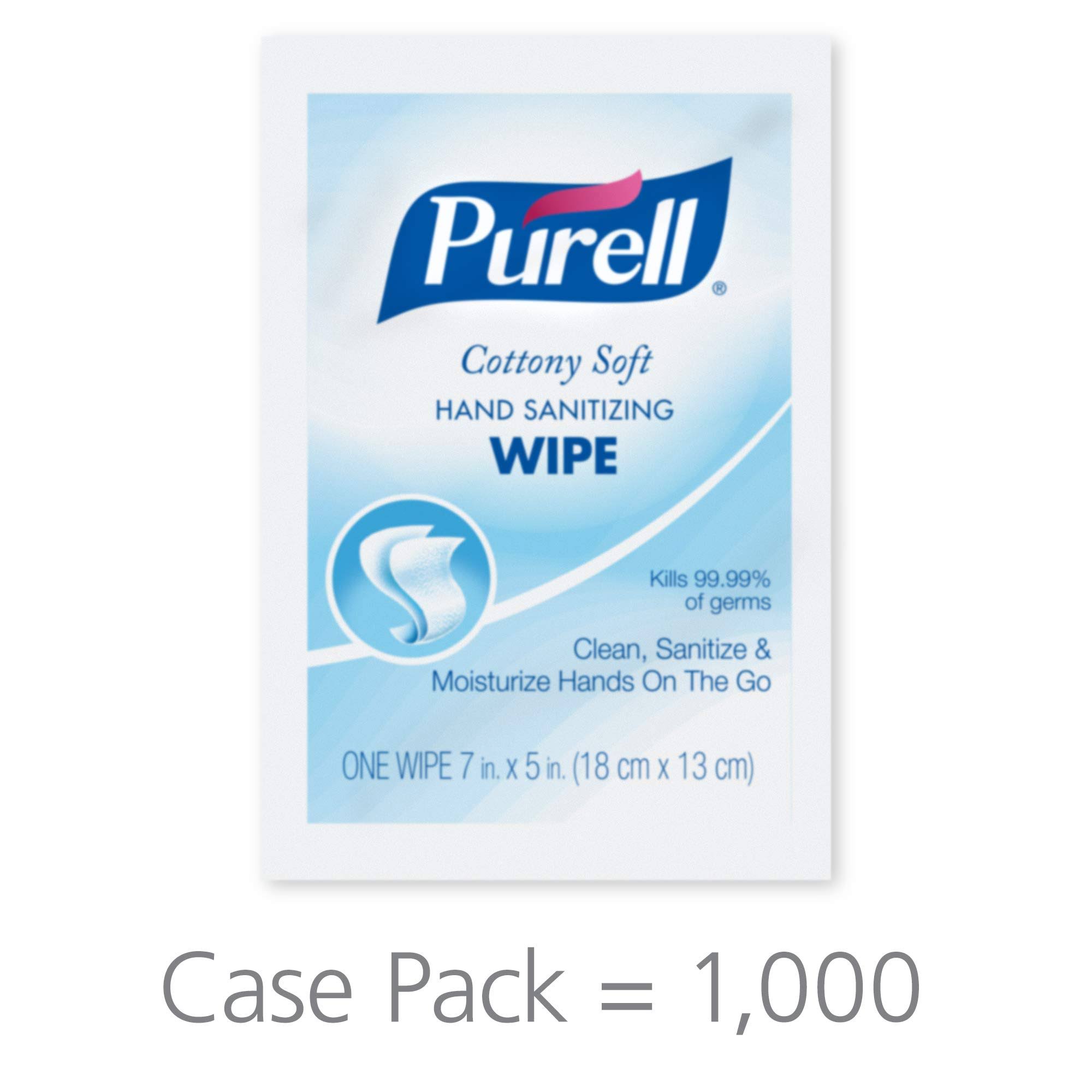 Purell Cottony Soft Sanitizing Wipes - 1000ct, White