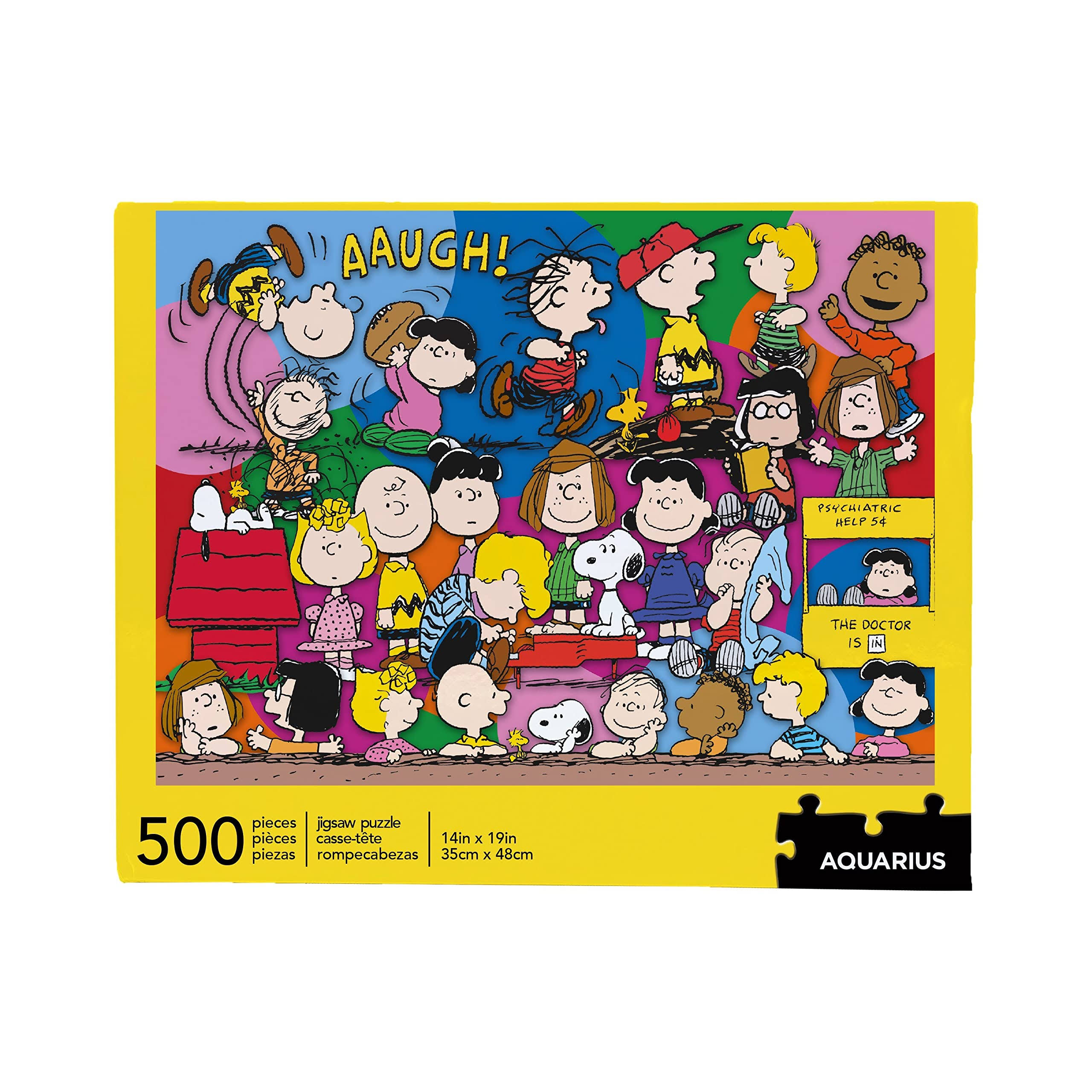 Peanuts Cast 500 Piece Jigsaw Puzzle