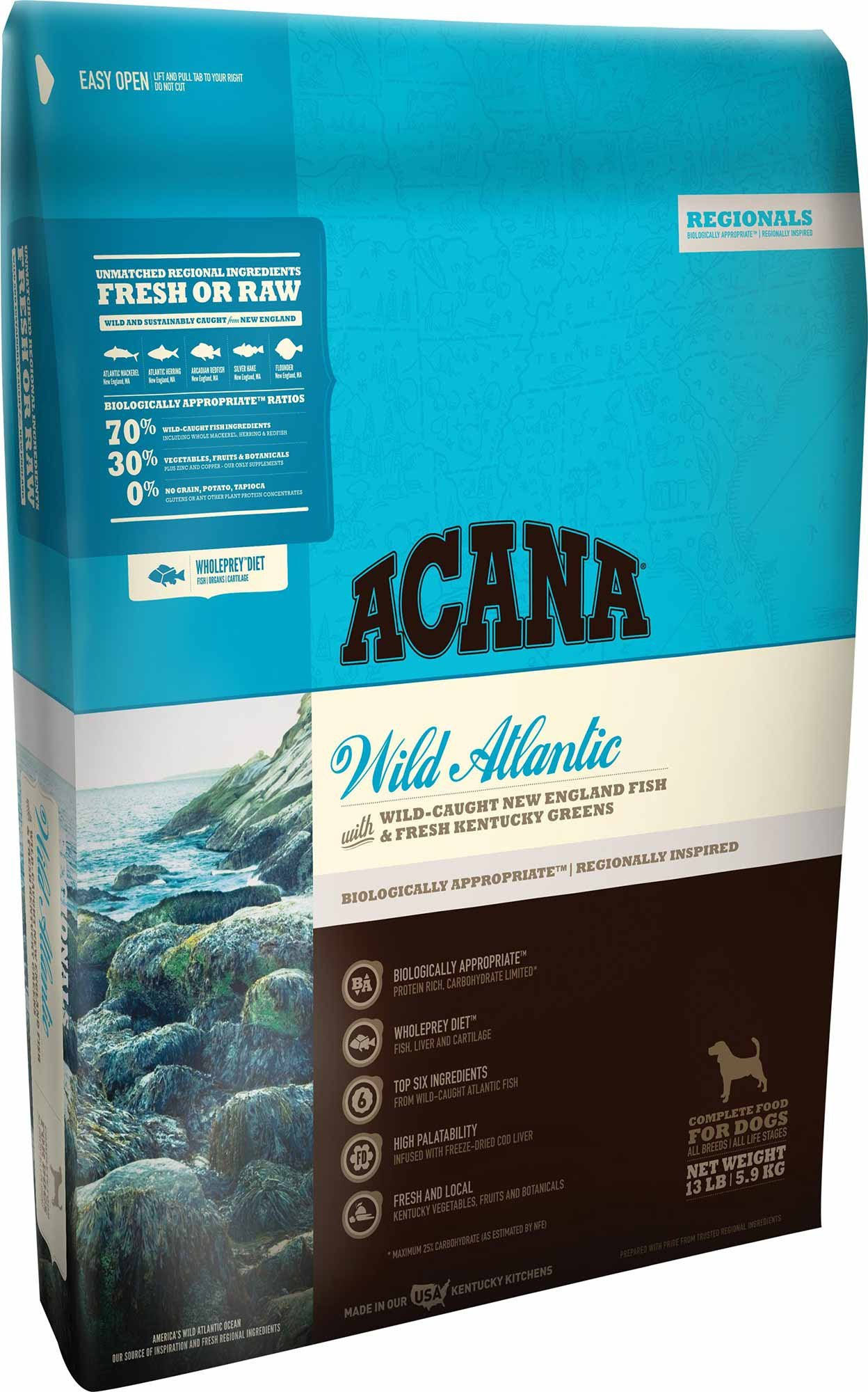 Acana Regionals Wild Atlantic Dry Dog Food (4.5 lbs)