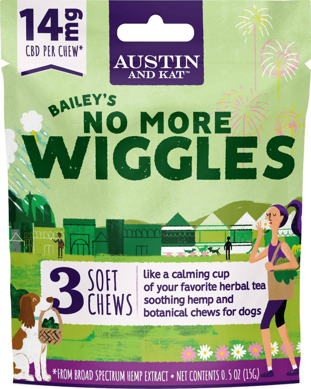 Austin and Kat Travel Sized Chews No More Wiggles