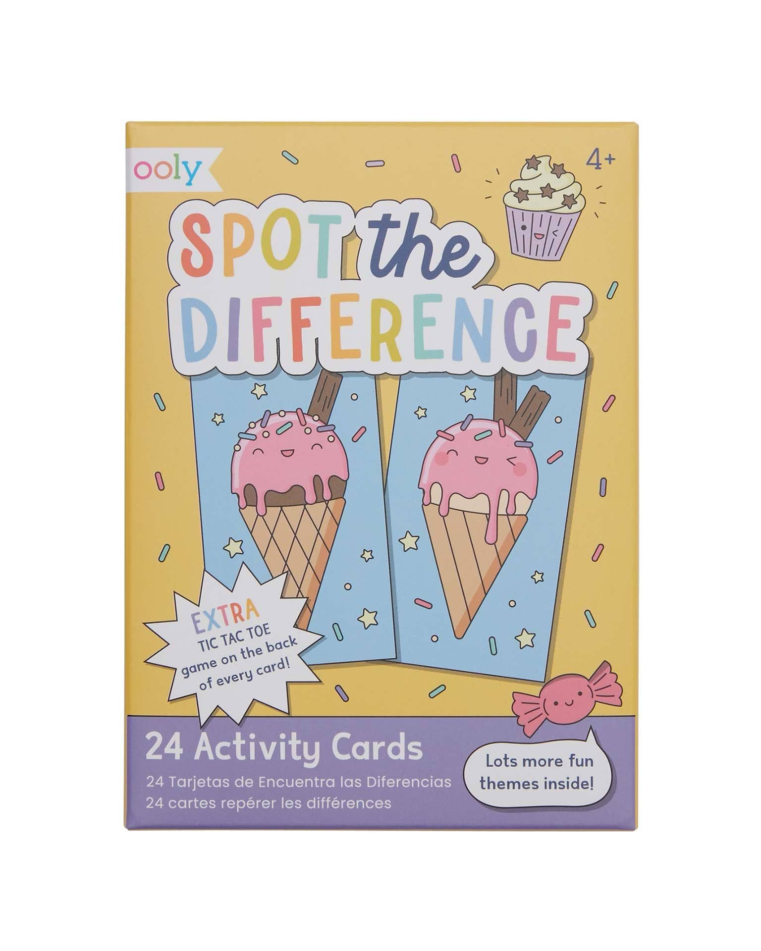 OOLY - Spot The Difference Activity Cards
