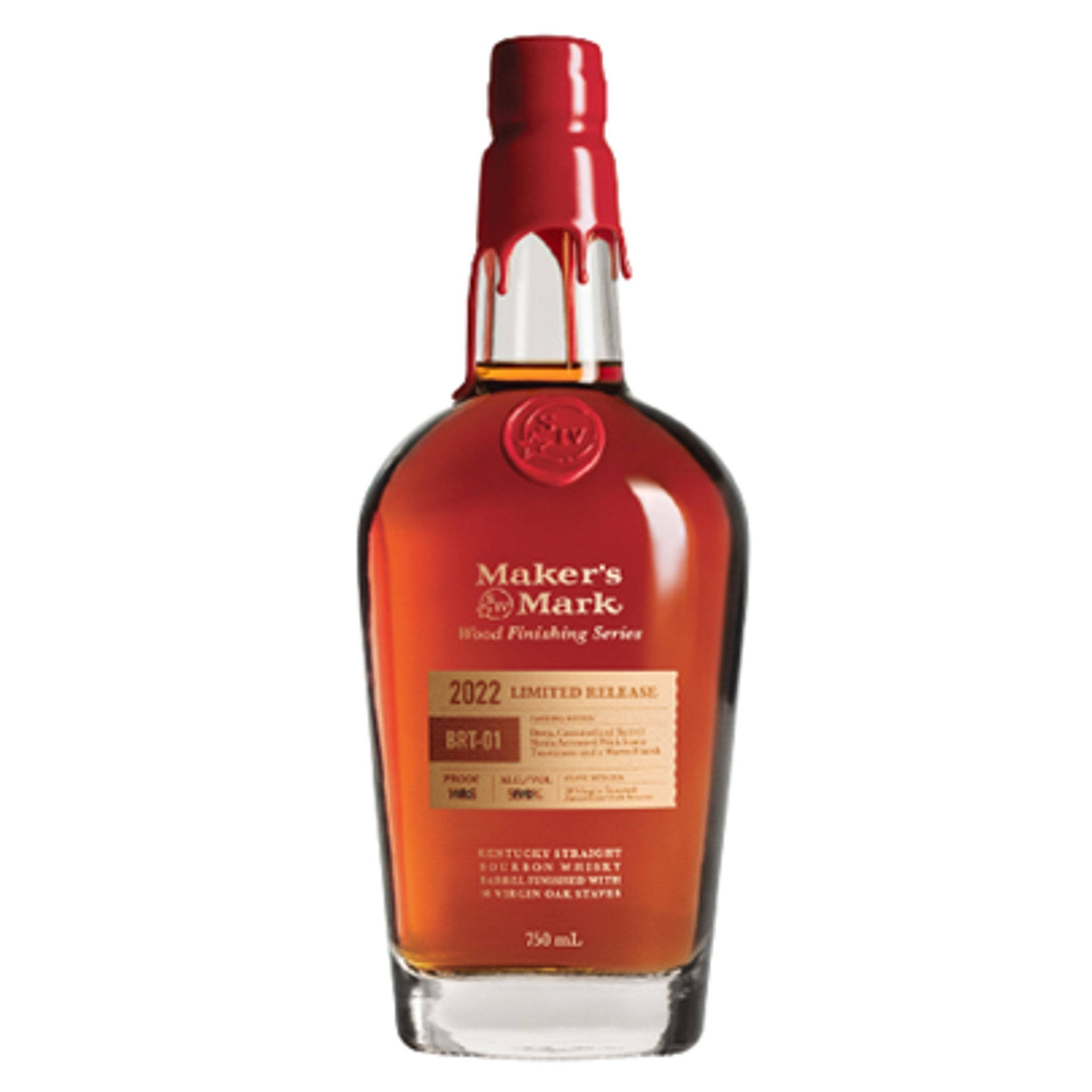 Maker's Mark BRT-02 Wood Finishing Series Limited Release Kentucky Straight Bourbon Whisky 2022 750ml Bottle
