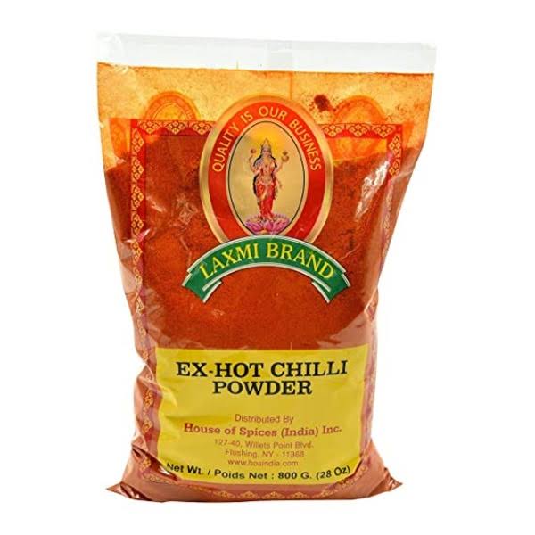 Deep Red Chilli Powder - XHot, 800g