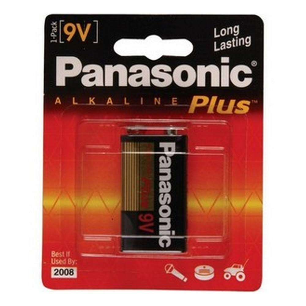 Panasonic Alkaline Plus General Purpose Battery - 9V