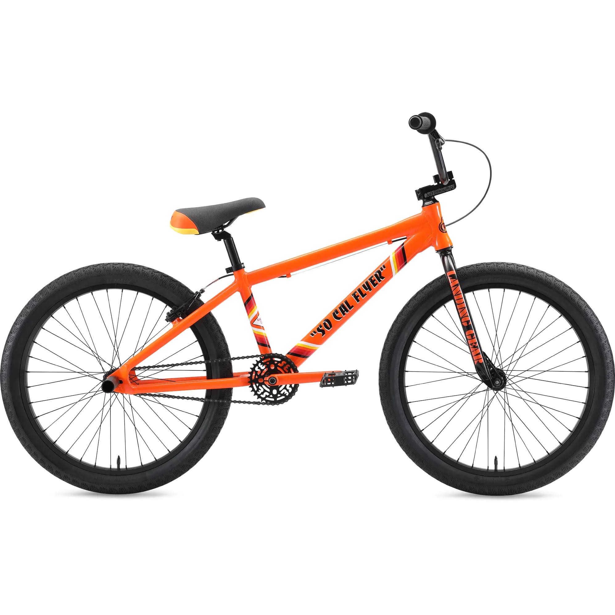 SE Bikes So Cal Flyer 24 - One Size Orange | Freestyle BMX Bikes