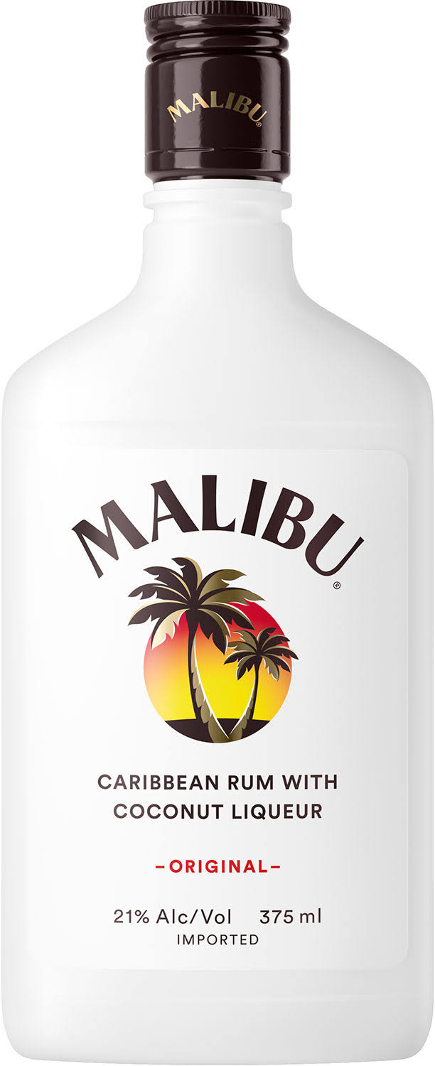 Malibu Original Coconut Rum - 375 ml bottle
