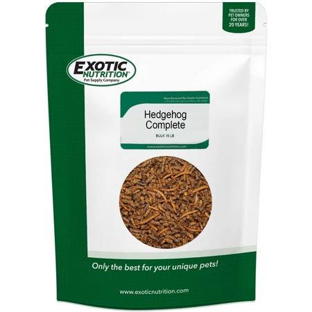 Exotic Nutrition Hedgehog Complete 16 lb., Size: 16 lbs