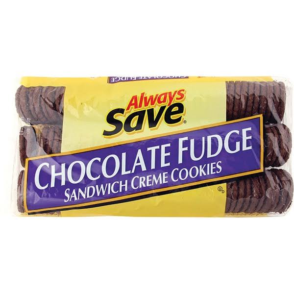 Always Save Chocolate Fudge Cookies - 25 oz