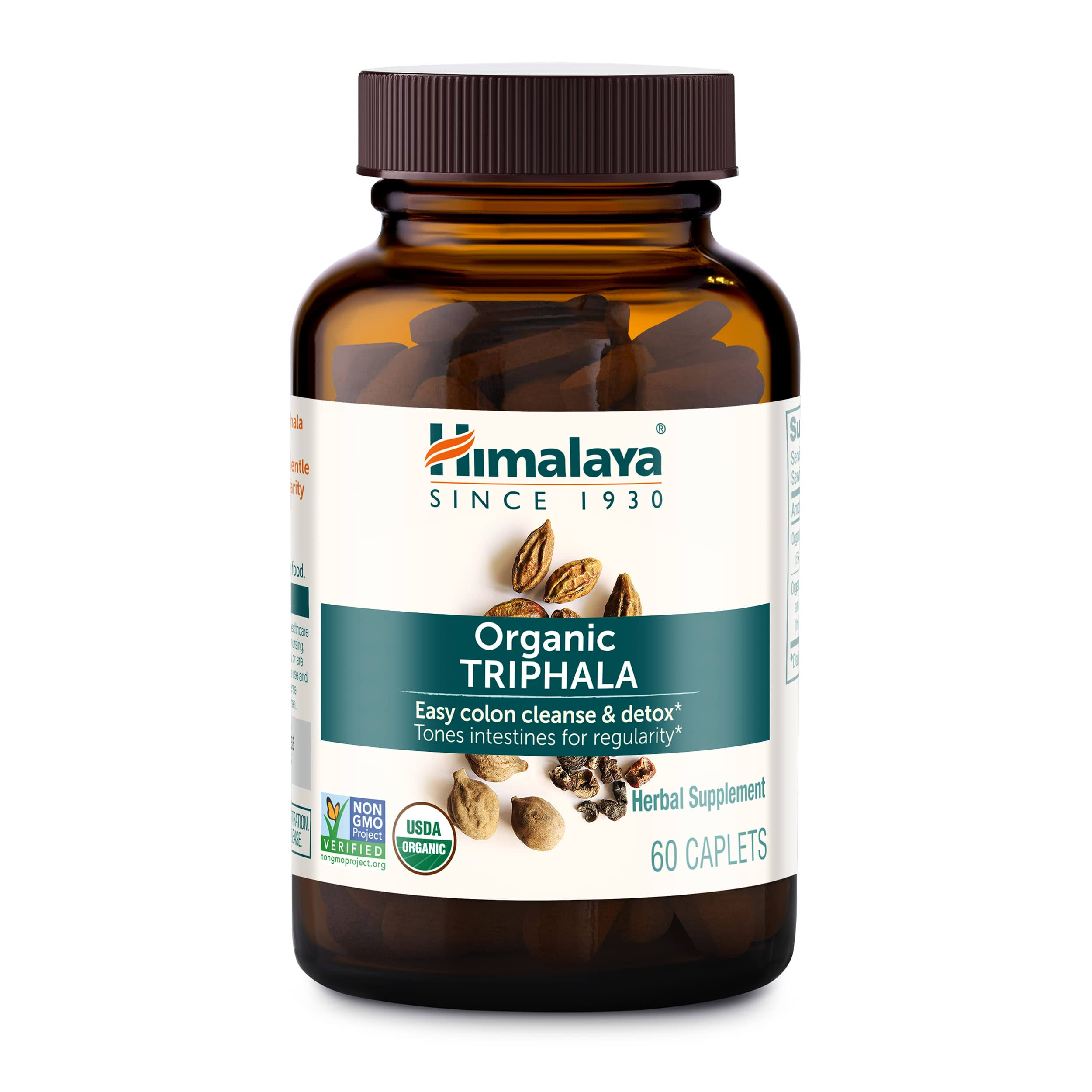 Himalaya Pure Herbs Triphala Digestive Support Supplement - 60 Caplets