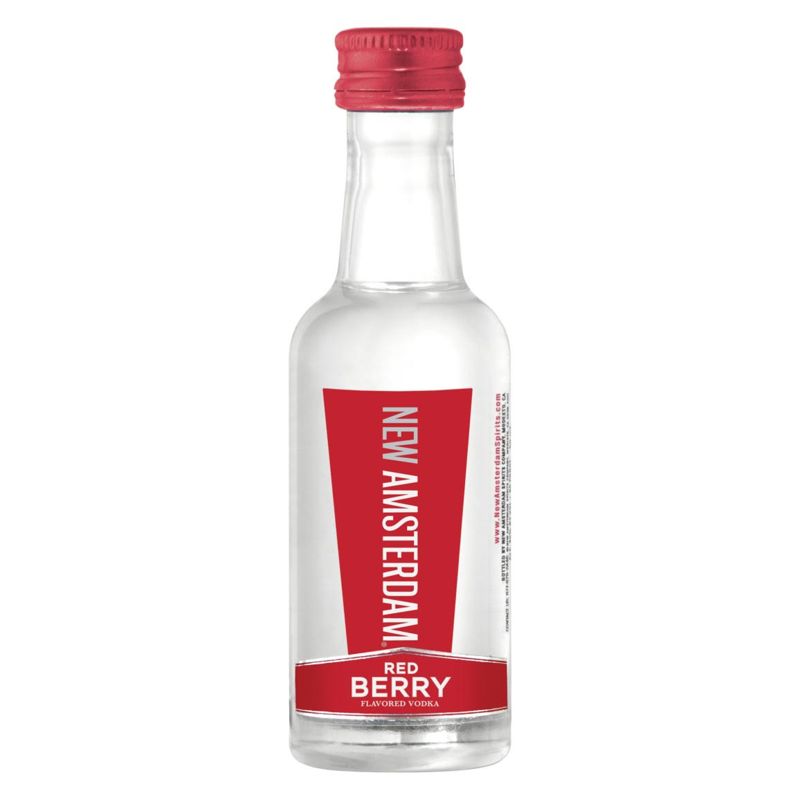 New Amsterdam Red Berry Flavored Vodka - 50ml