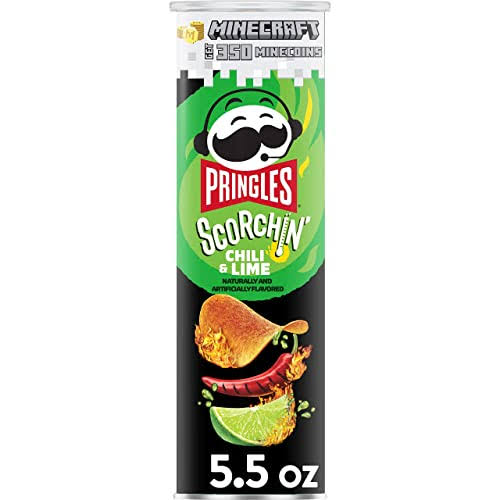 Pringles Extra Hot Chili & Lime, 5.5 oz