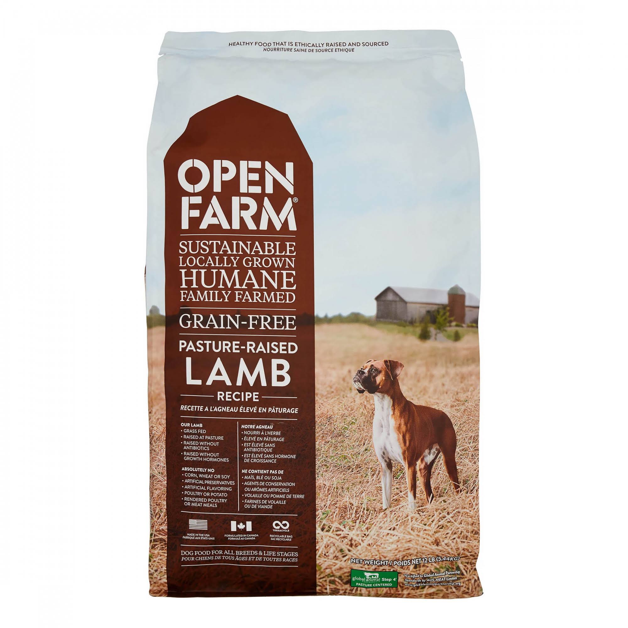Open Farm Grain-free Lamb Recipe Dry Dog Food, 5.4kg | Dogs