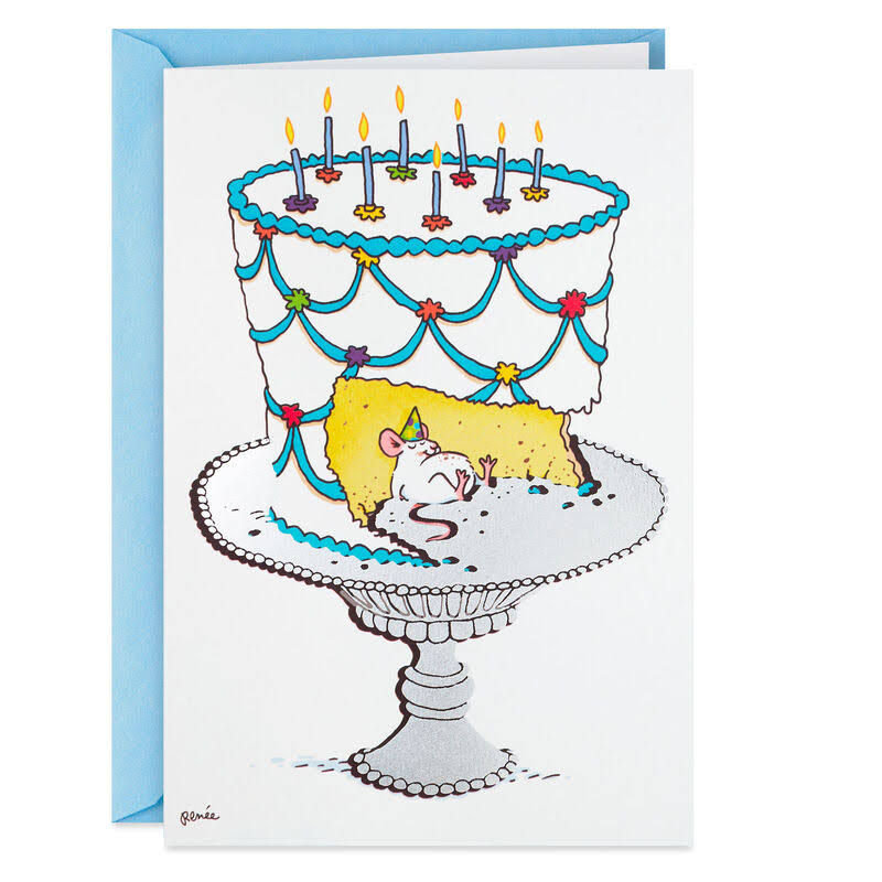 Hallmark Birthday Card, Find Your Happy Place and Enjoy Birthday Card