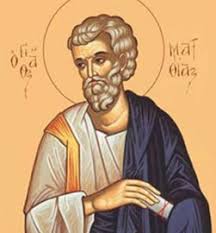 St Matthias choisi pour compléter le nombre des apôtres