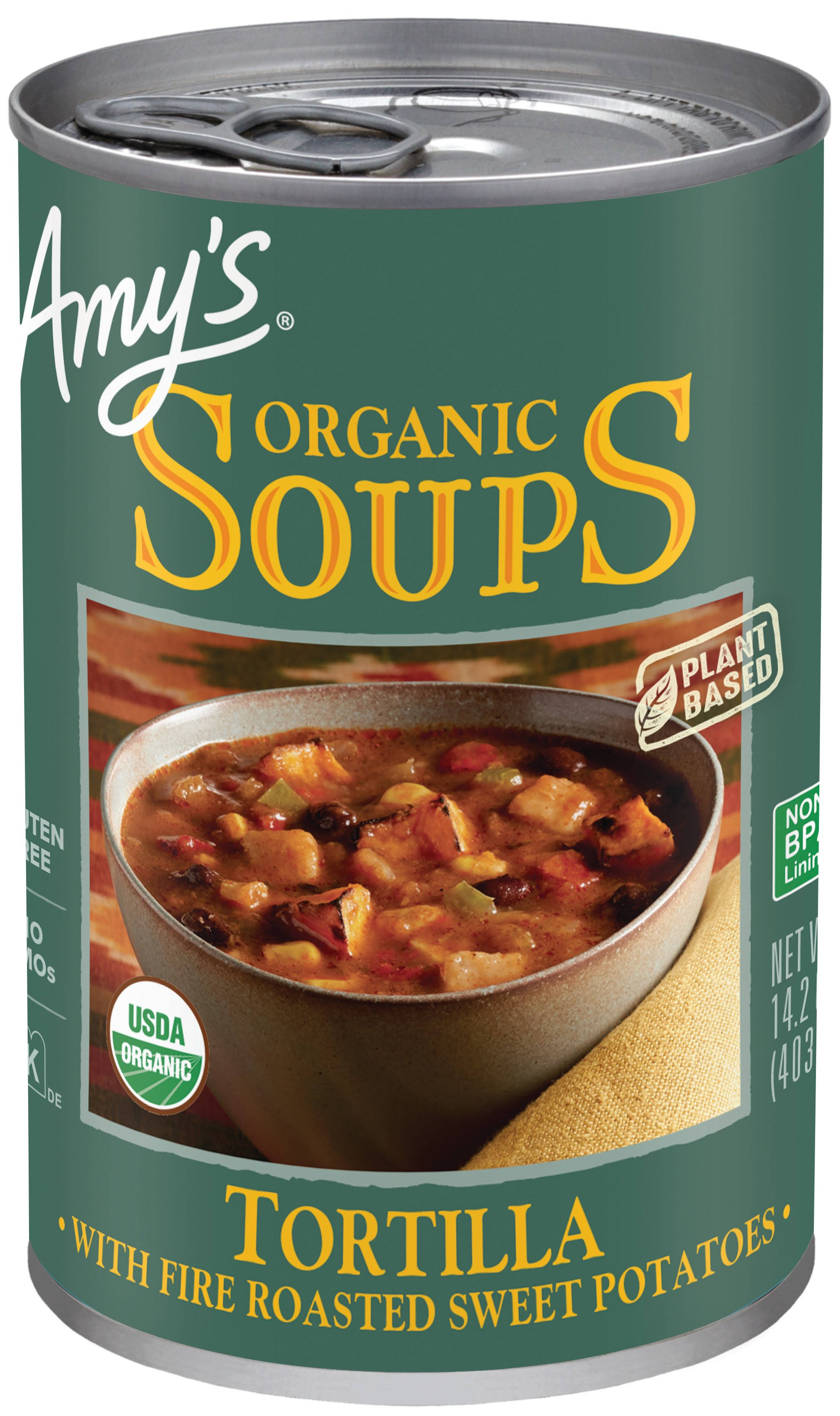 Amy's Soups, Organic, Tortilla - 14.2 oz