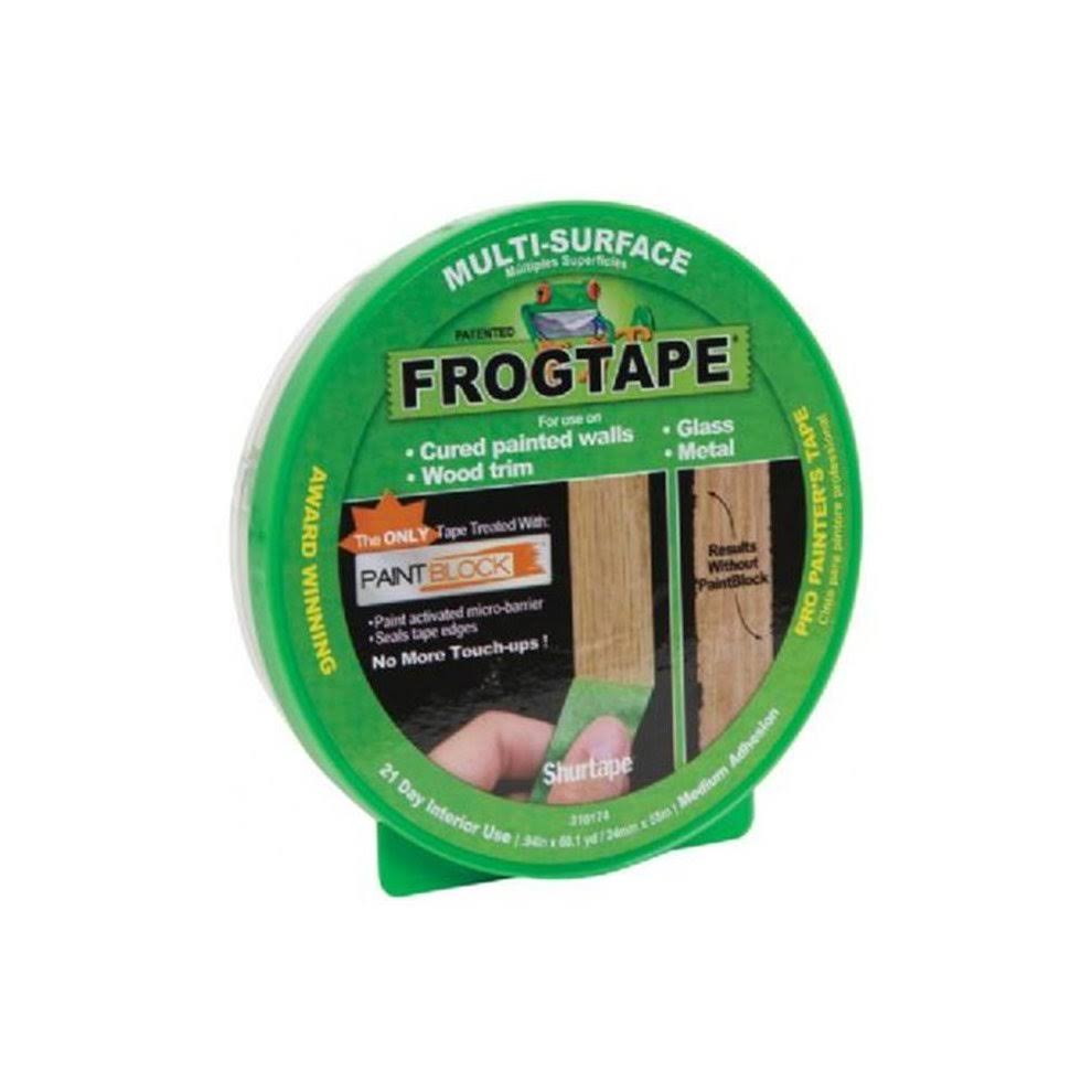 Frogtape Multi-Surface Painter's Tape - 0.94" X 60yds, Green