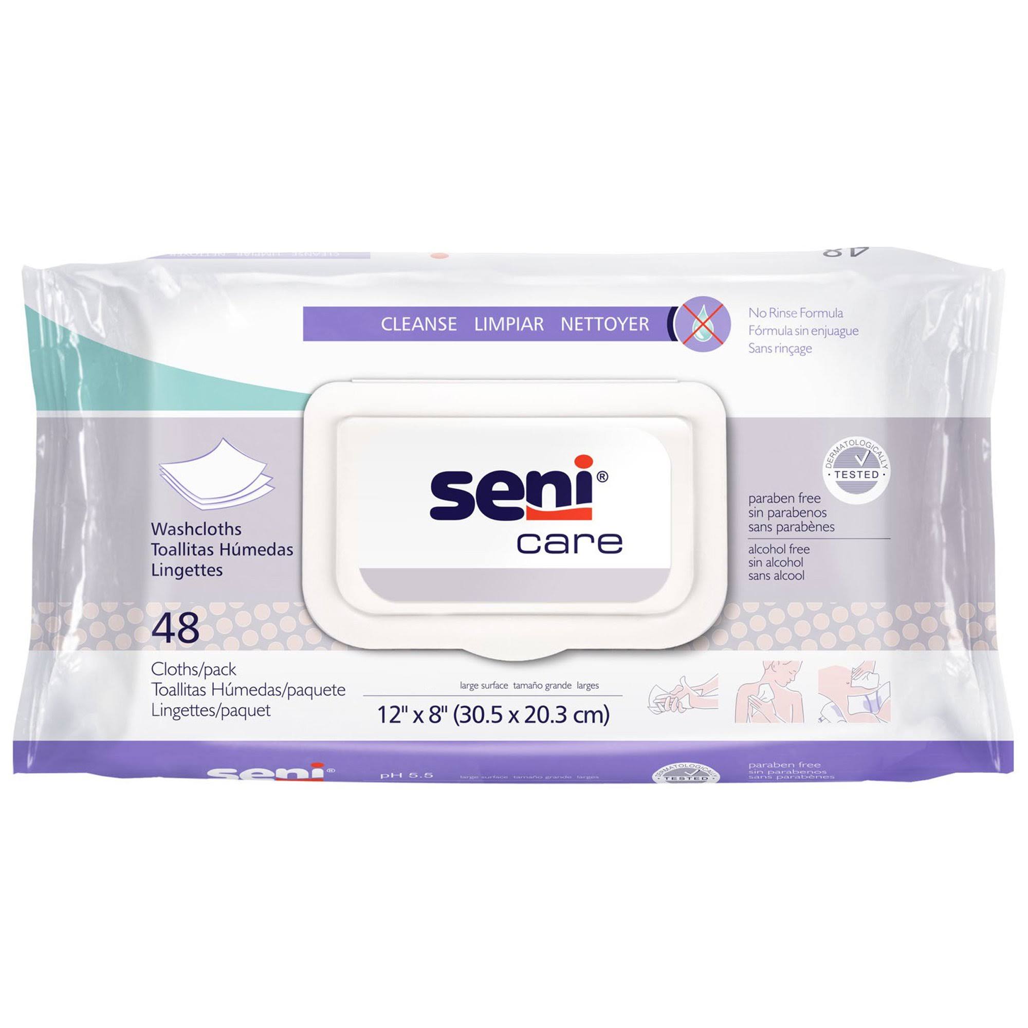 Seni S-wa48-c11 Care Washcloths Large Surface-576/case