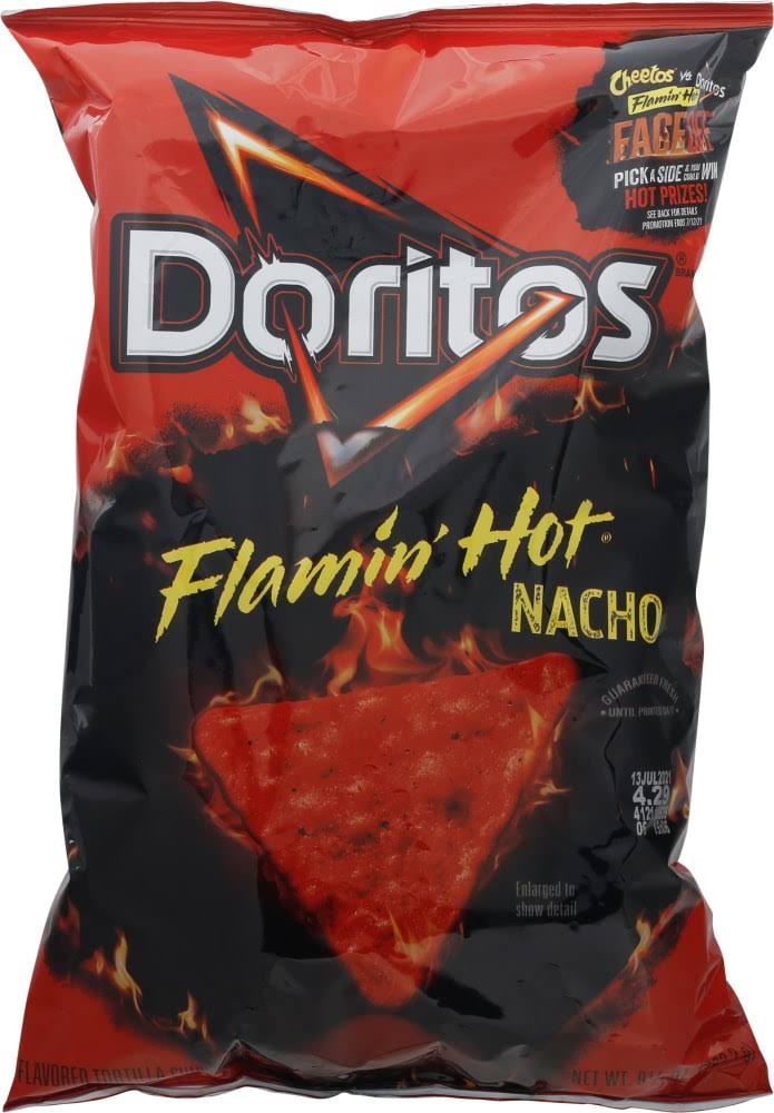 Doritos Flamin' Hot Nacho Tortilla Chips - 9.25 oz