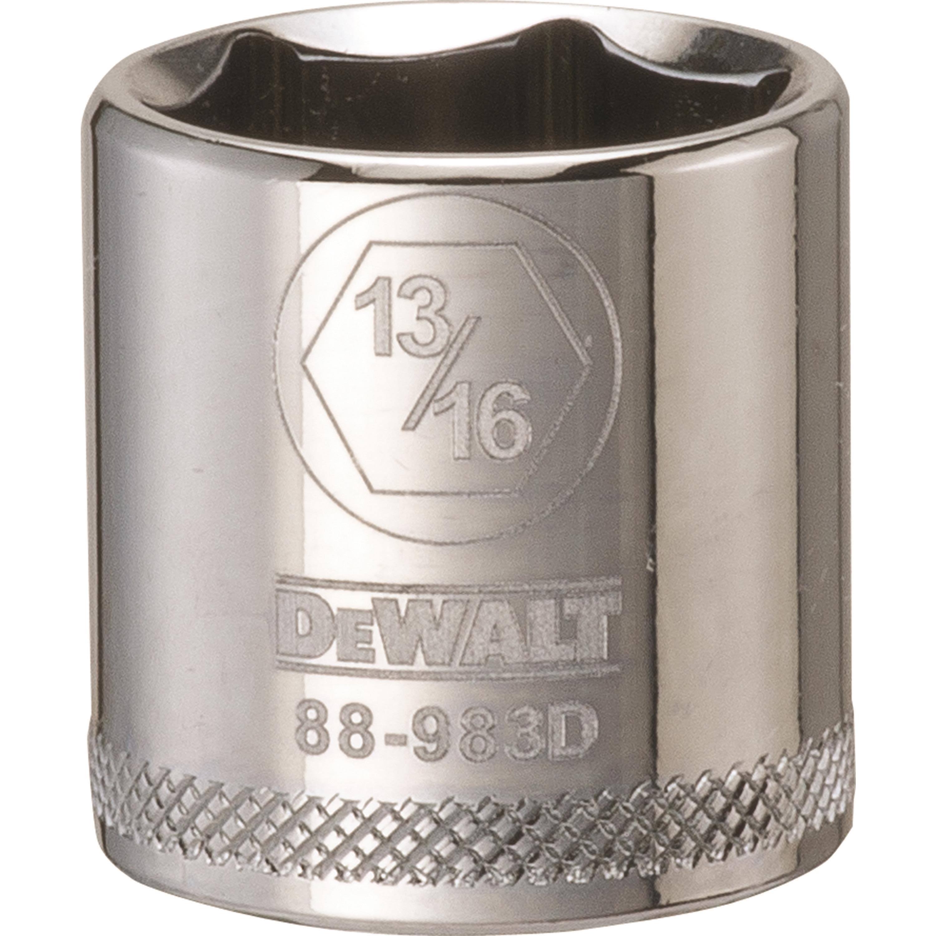 DeWalt DWMT88983OSP 13/16" Deep Socket - 3/8" 6 Point Drive - Steel