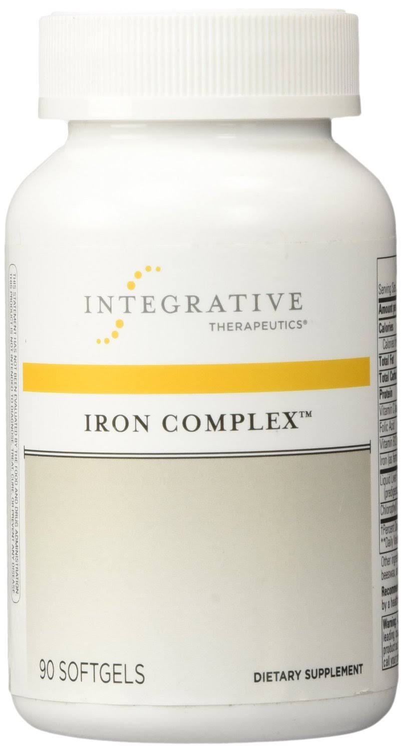 Integrative Therapeutics Iron Complex Supplement - 50mg, 90 Softgels