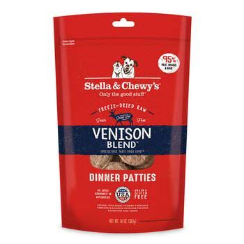 Stella & Chewy's Freeze Dried Dinner Dog Patties - Venison, 16 oz