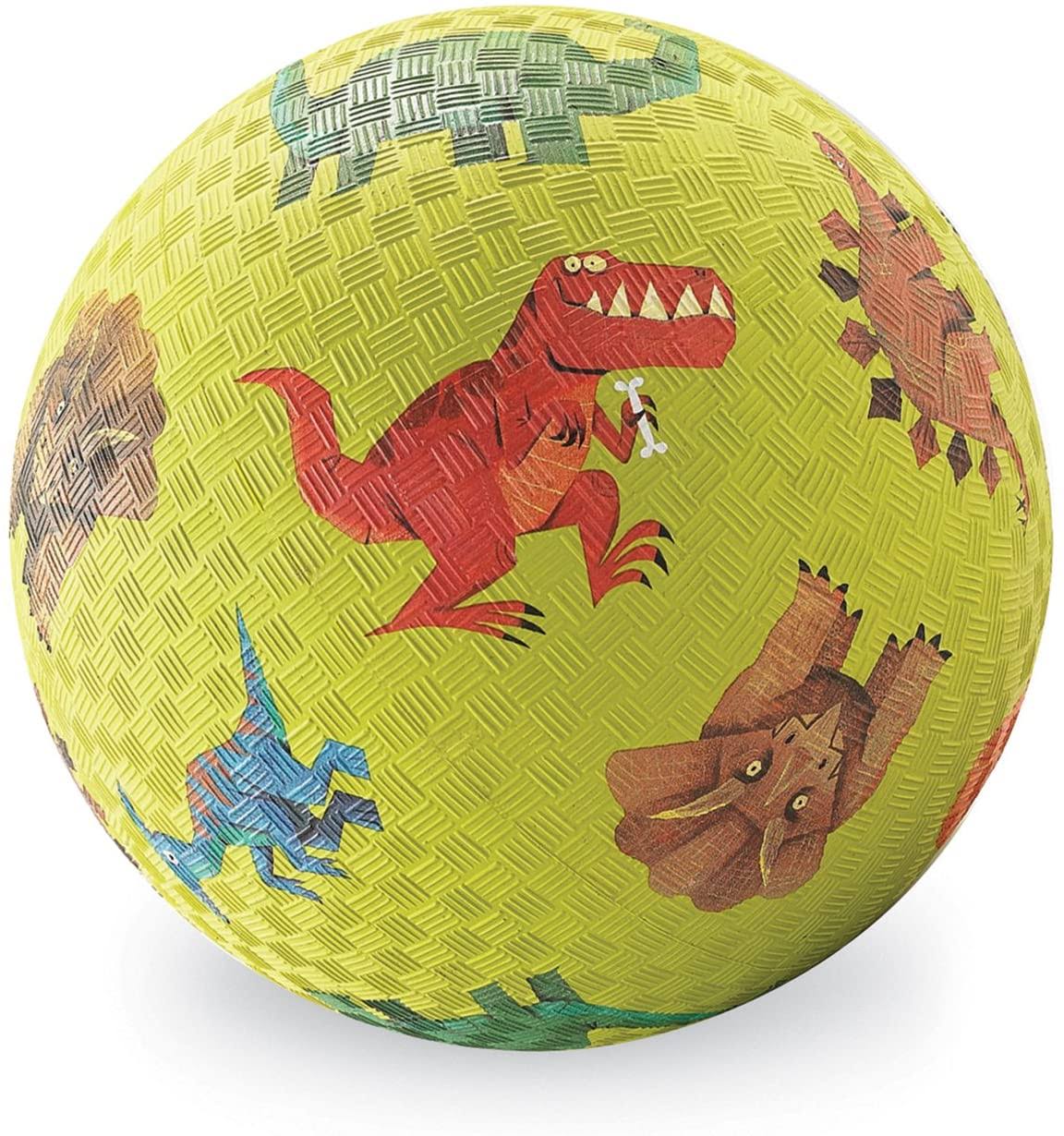 Crocodile Creek Playground Ball Dinosaur - Green