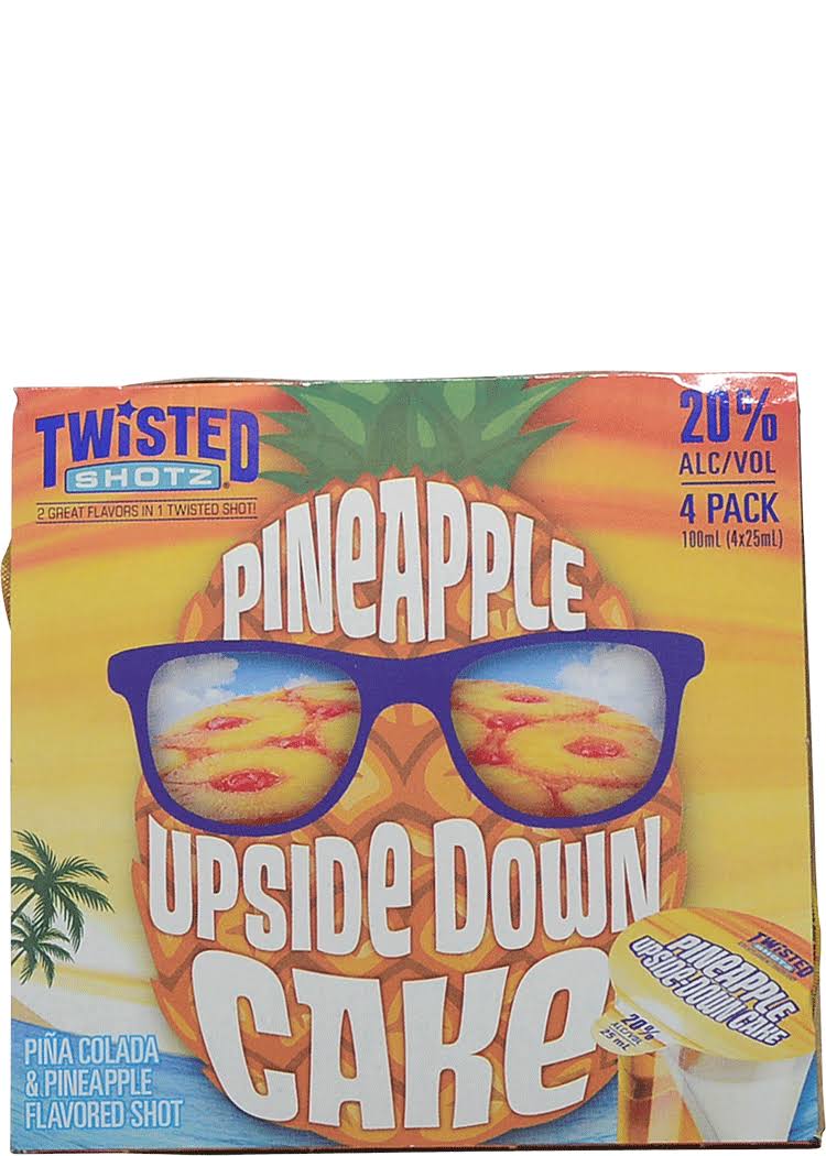 Twisted Shotz Pineapple Upside Down Cake